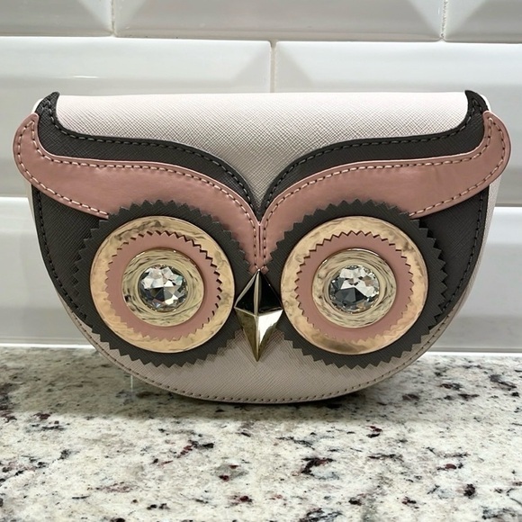 kate spade Handbags - Kate Spade Owl Blaze a Trail Crossbody Bag EUC